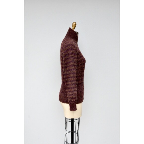 Vintage MISSONI Sweater Blouse Authentic Turtleneck Sweater Italian Designer S M - Picture 3 of 5